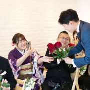 カラードレスでロケフォト＆少人数結婚式の画像16