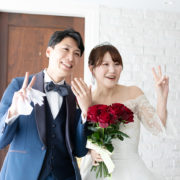 カラードレスでロケフォト＆少人数結婚式の画像22